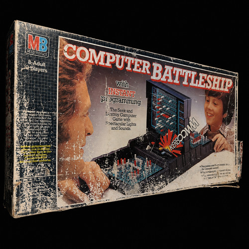 Vintage computer battleship - battleship, mb