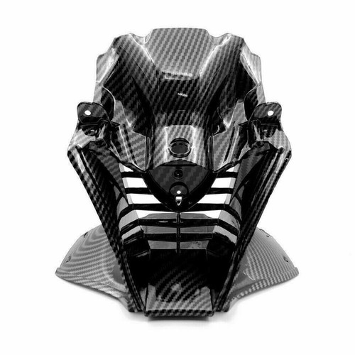Carbon fiber middle front - carbon,