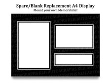 Photo display mount card - a4,