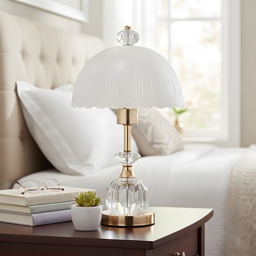 Luxury crystal table lamp - luxury,