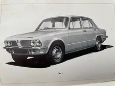 Factory handbook for Triumph 1500 FWD saloon