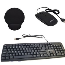Wired Usb Keyboard &  Mouse