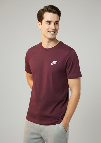 Men nike swoosh logo shirt - logo, t-shirt