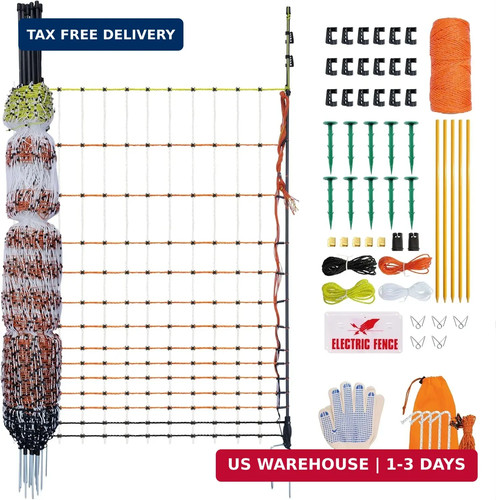 Poultry electric netting fence - poultry,
