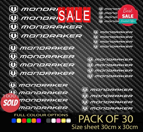 Mondraker bikes vinyl decal - bikes,