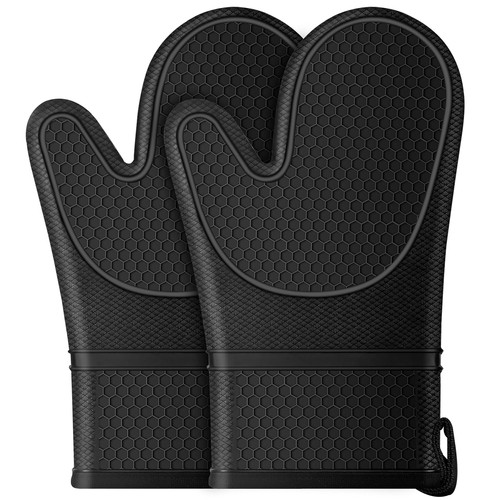 Oven mitts anti slip silicone - oven, anti-slip