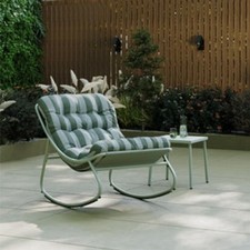 Rocking Chair with Striped