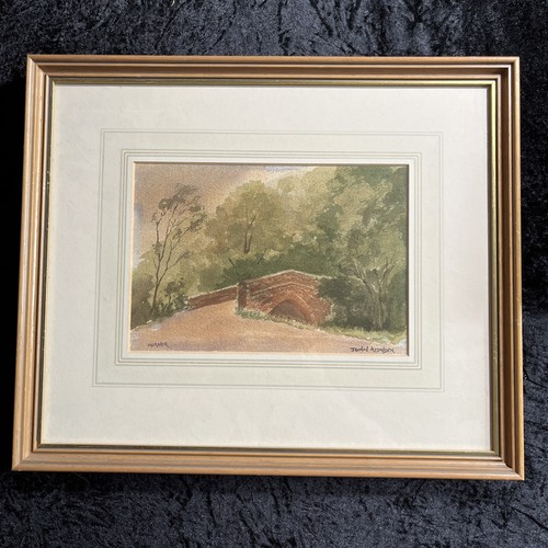 Original framed watercolour - original,