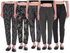 Ladies trousers elasticated - ladies,