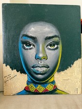 ethiopia African afro girl