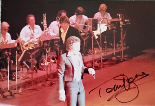 Tom jones signed autographed - tom,