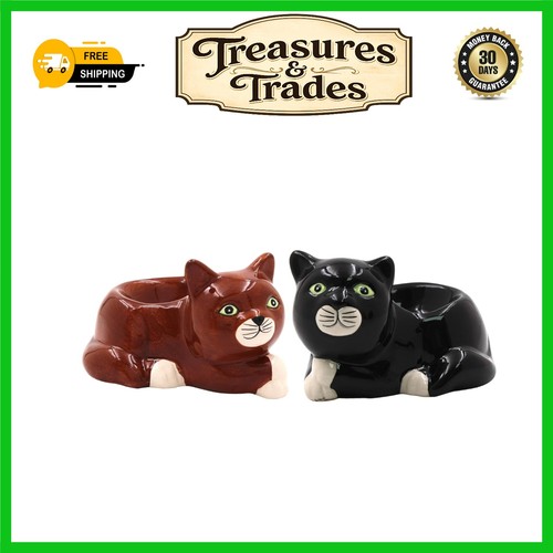 Charming cat novelty egg cups - cat,