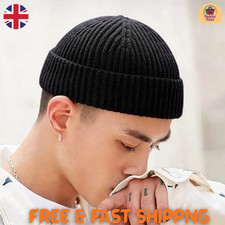 Trawler Beanie Wooly Knitted