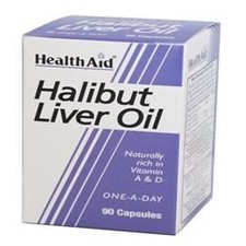 HealthAid Halibut Liver Oil 90
