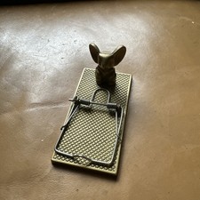 Tin Vintage Brass Figurine Of