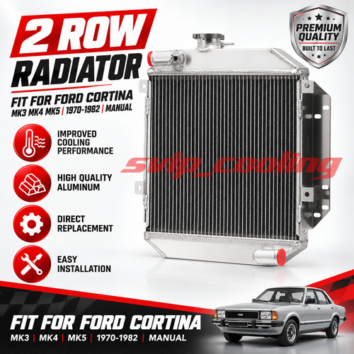 Row radiator fit ford - 2,