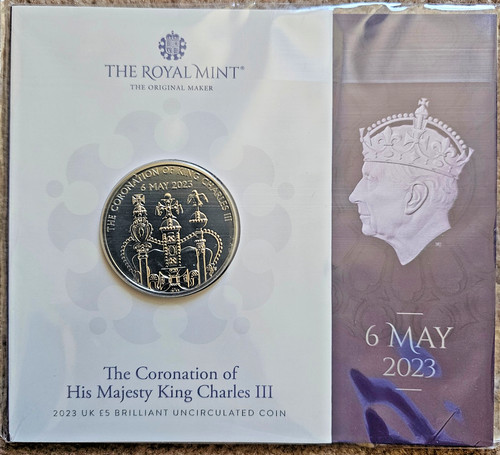 2023 royal mint five - 2023, £5