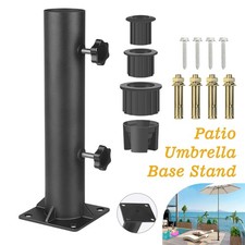 Garden Parasol Base Stand Deck