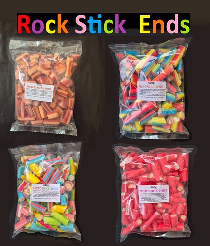 Blackpool rock pieces - rock,