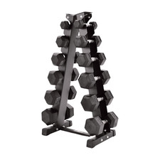 Hex dumbbells weights - dumbbells, set