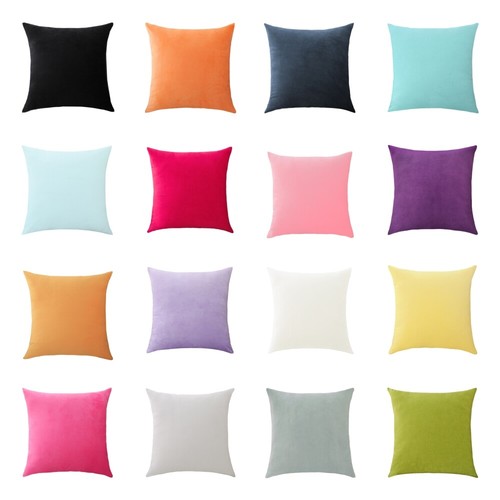 Soft smooth solid color velvet - color,