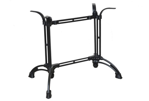 Twin pedestal cast iron dining - twin,
