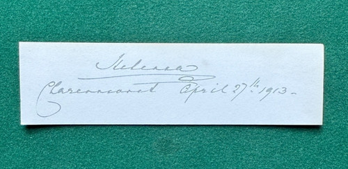 Antique royal signature - antique,