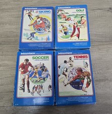 4 Vintage Intellivision Games - Boxed All  Complete Retro Gaming 
