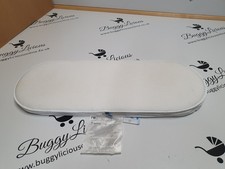 Mothercare Baby Moses Basket Pram Mattress Water Resistant Oval 28cm × 75cm