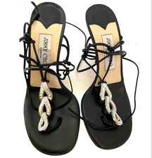 Jimmy Choo Black Leather