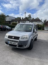 Fiat Doblo Wheelchair Accessible Vehicle WAV 2010 – 44,546 miles – Ramp & Winch
