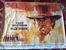 Clint Eastwood “Pale Rider” Original Quad Size Movie Poster 