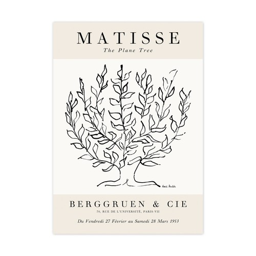 Matisse the plane tree - matisse,