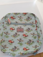Cath Kidston Cath Kids Planes Trains Racing Cars Backpack Preowned MultiColoured