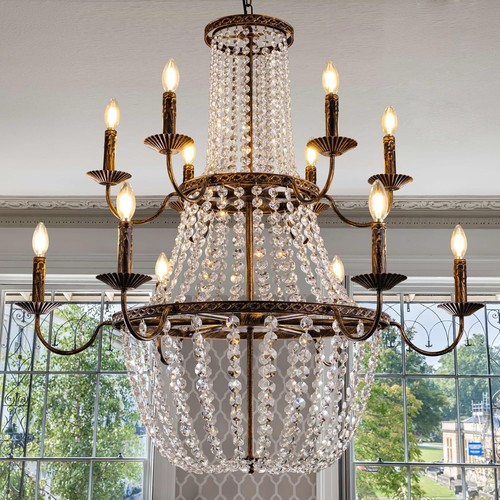 Rustic french empire - 40”d,