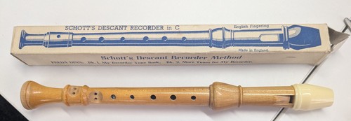 Schott descant recorder - schott's,