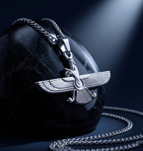 Faravahar pendant necklace - pendant,