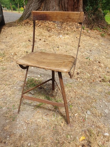 Antique industrial chair
