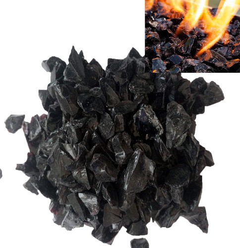 Black glass tempered - tempered,