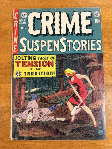 Crime suspenstories ec - suspenstories, #21
