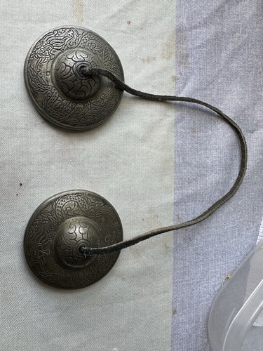 Vintage tibetan tingsha - tibetan,