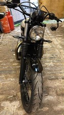 Triumph Bonneville Bobber 2019 Front End Only, Forks, Wheel, Tyre, Brakes, Yokes
