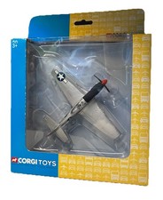 Corgi Toys P-51D Mustang 334th FS, USAAF, 1945 Diecast Stand Not Included