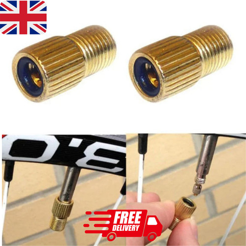 Presta schrader valve - 2x,