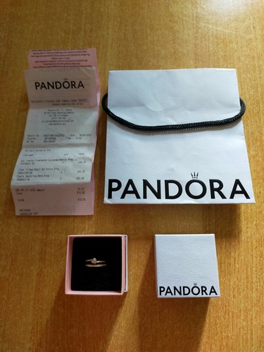 Pandora titled heart solitaire - heart,