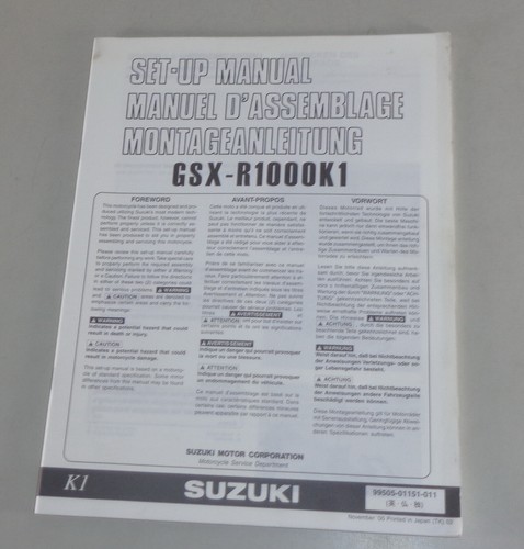 Set manual suzuki gsx - set, gsx-r