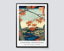 Utagawa Hiroshige Maple Trees