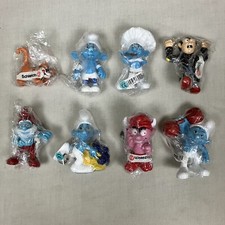 Schleich Smurfs McDonalds Figures Figurines Job Lot Bundle Of 8 2011 NEW Tags