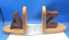 Wooden Book Ends Handcrafted