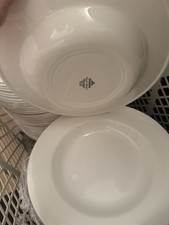 10 Pcs Dudson White Vitrified